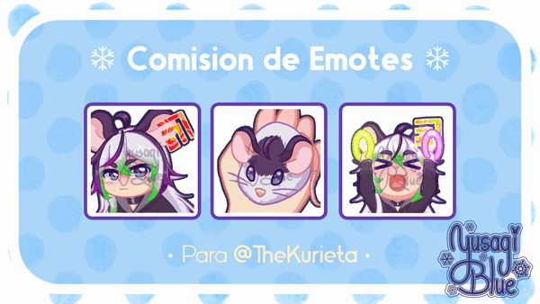 Emotes Animados para TheKurieta en Twitch