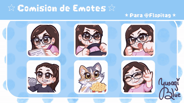 Emotes Animados para Flopitag en Twitch