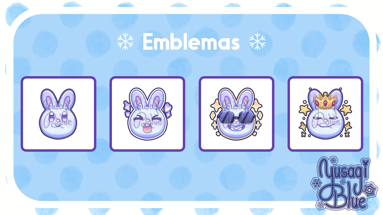 Emblemas de Yusagi_BlueVT en Twitch