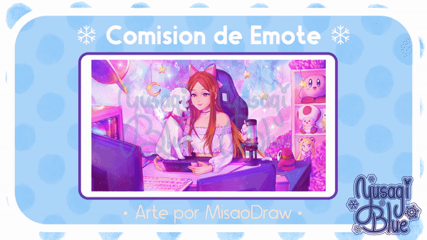 Pantalla Animada para NintenChio en Twitch