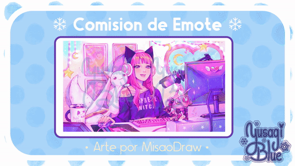 Pantalla Animada para IvyPyon en Twitch